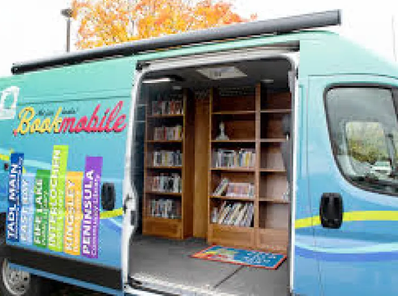 Bookmobile and Food Trucks